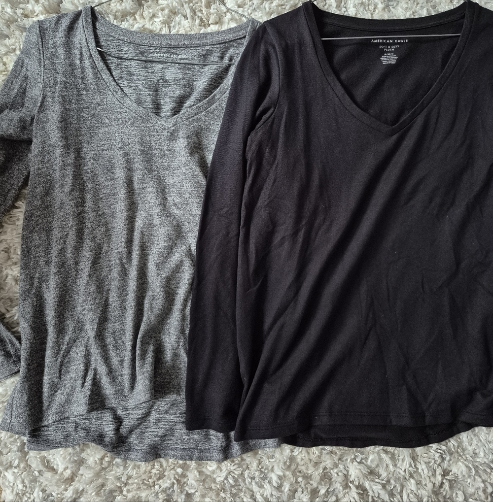 Bundle: American Eagle soft and sexy plush long sleeves